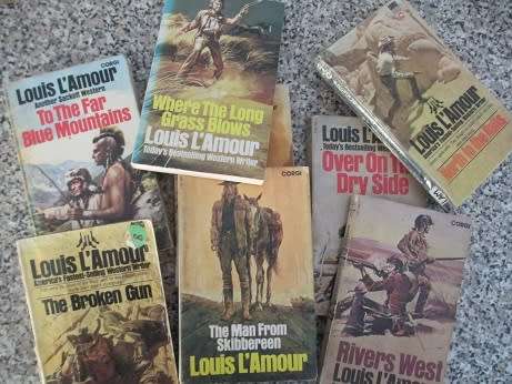 Louis L'Amour -  9 books
