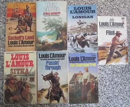 Louis L'Amour -  15 books
