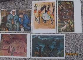 Irma Stern post cards (9)