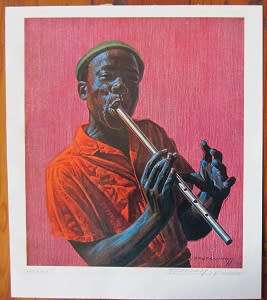 Tretchikoff - signed print - Kwela Boy