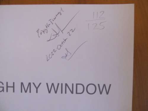 Through my Window -  The Kammanassieberg and is people -  signed by Allen Jorgenson