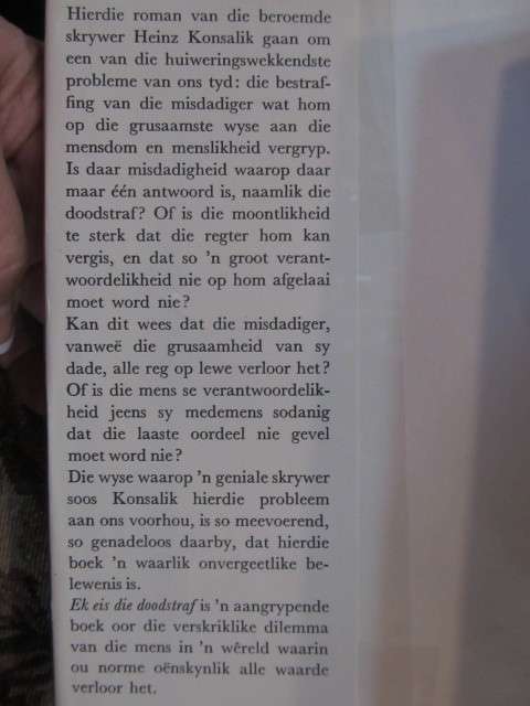 Konsalik -  Ek eis die doodstraf