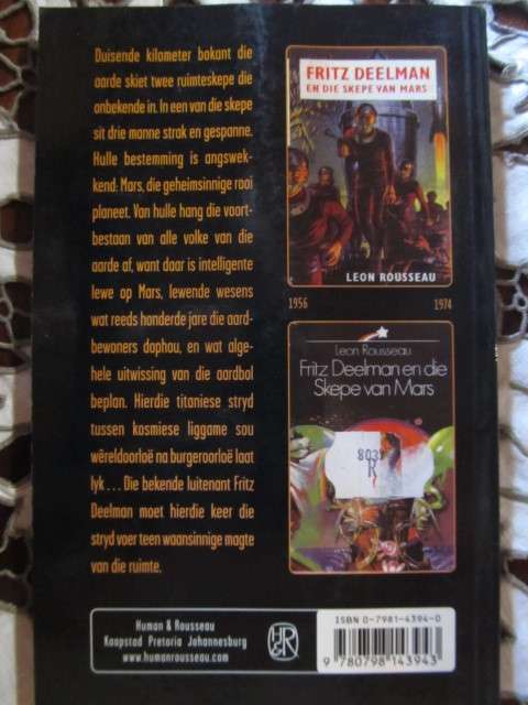 Leon Rousseau -  Fritz Deelman en die skepe van mars