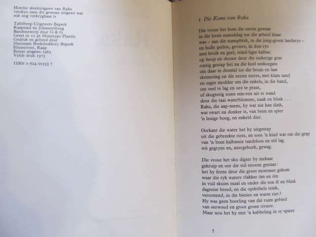 Raka  -  NP van Wyk Louw