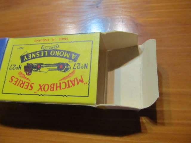 Matchbox Series - Lowbed - No 27 A MOKO LESNEY - with box