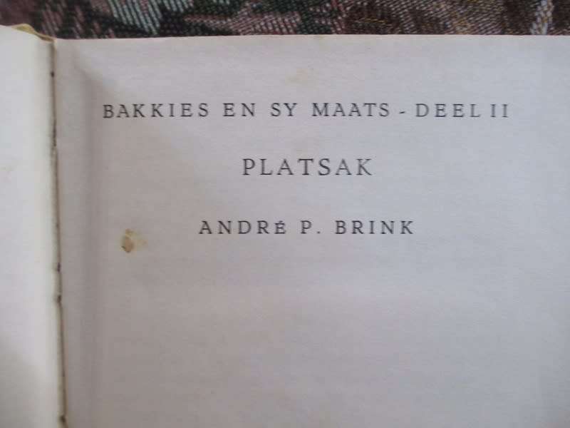 Andre P Brink -  Bakkies en sy maats  deel 2 - Platsak