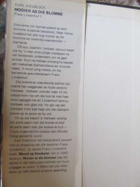 Karl Kielblock -  Mooier as die blomme