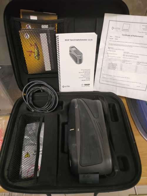 X-Rite BASF Spectrophotometer 12/6  *** Untested as No Charger ***