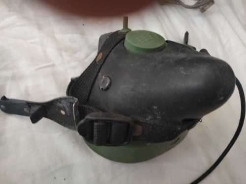 SAAF Airforce Pilots Head Phones + O2 Mask