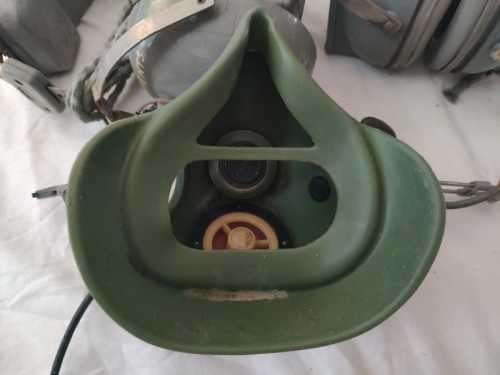 SAAF Airforce Pilots Head Phones + O2 Mask