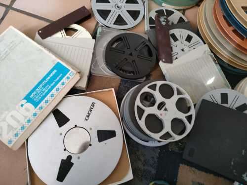 Bulk lot of Vintage Movie Reels