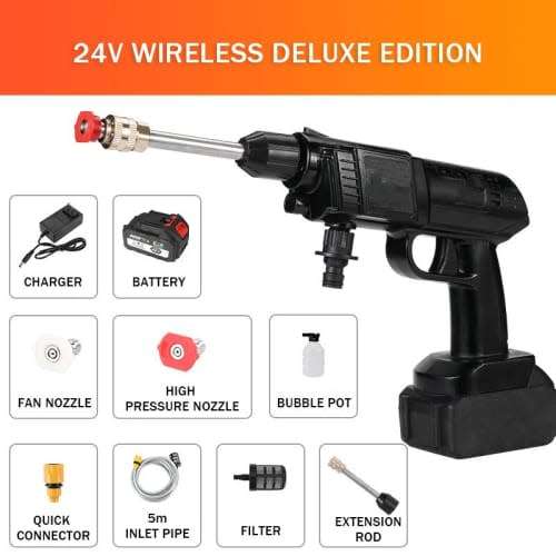 Car Cleaning Gun Wash Portable Car Wash Equipment Electric Pressure Wash