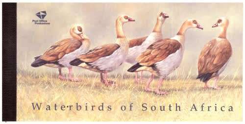 RSA 1997: BOOKLET#31 - WATERBIRDS OF SOUTH AFRICA - COMPLETE (SACC 1082)