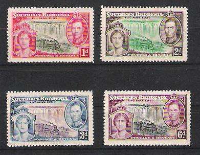 Coronation Of King George VI -SACC 38 - 41 - MM - CV R80