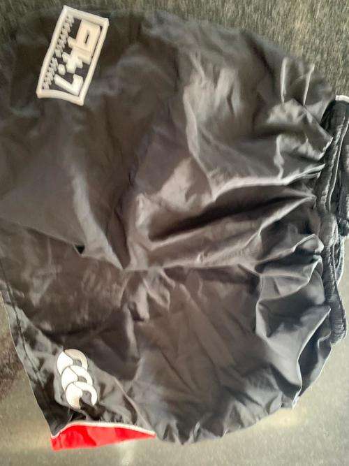Lions player issue gym shorts. L