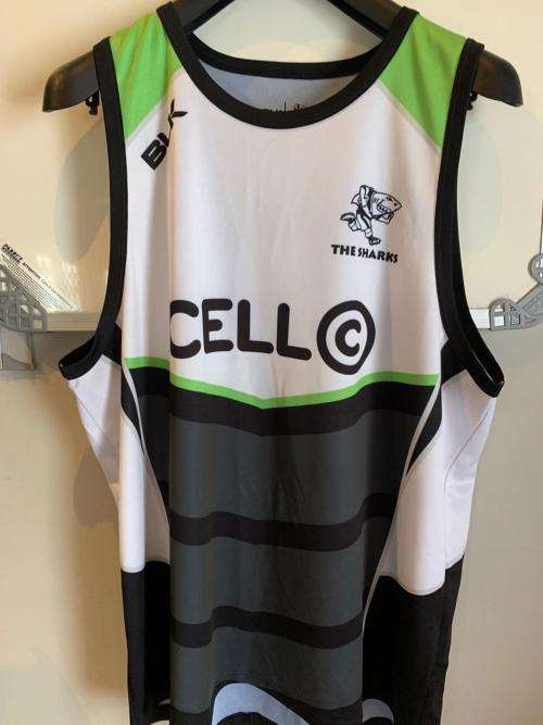 Sharks Player issue Gym Vest. XXL