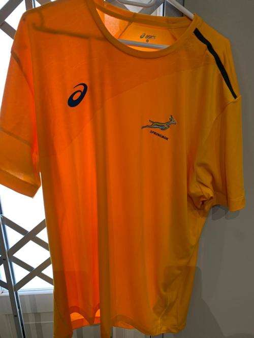 Springbok Player Issue practice shirt. 4XL