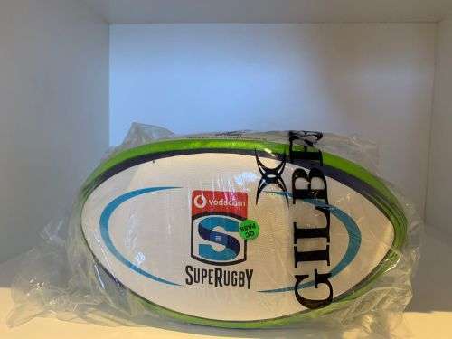 Super rugby official replica ball.