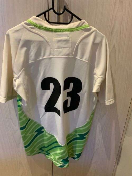 Bulls player issue Practice jersey.