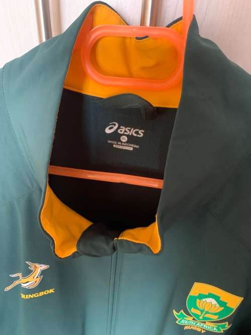Springbok player issue anthem jacket. 3xl