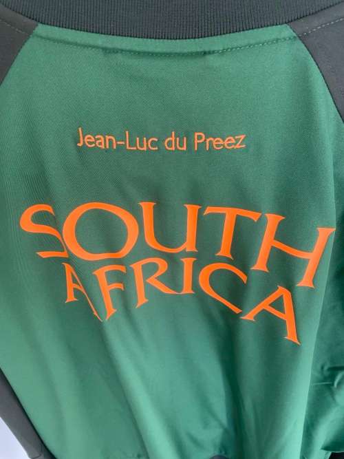 Player issue anthem jacket. Jean-luc du Preez. 2xl