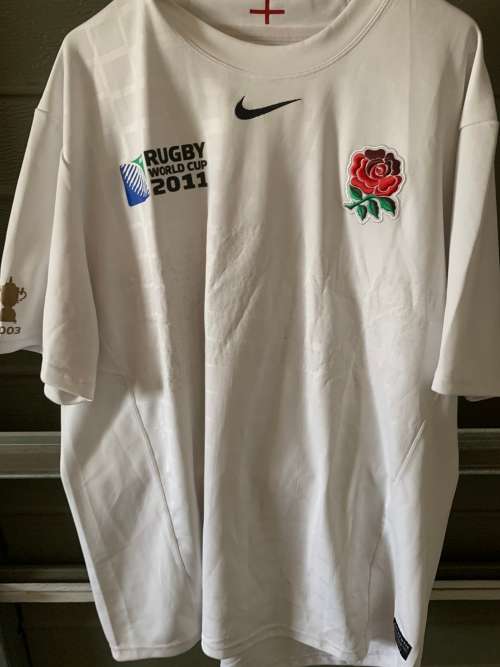 England 2011 Rugby World Cup Jersey