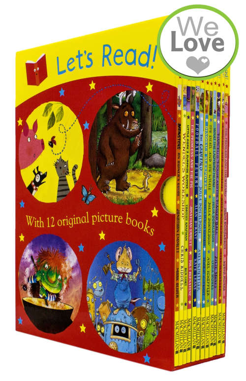 Lets Read! 12 Book Collection