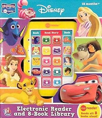 PI Disney Electronic Readers and 8 Book Library