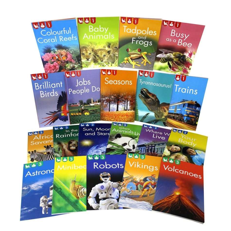 Kingfisher Readers  | Levels 1 to 3 | Book Set