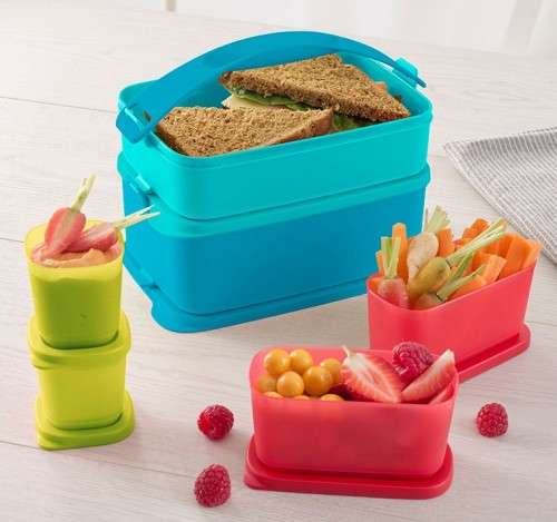 Tupperware Click `n Go combo set