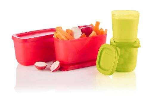 Tupperware Click `n Go combo set