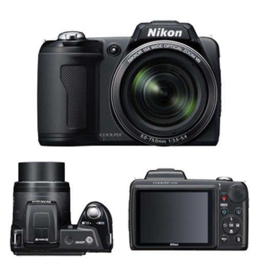 NIKON CoolPix L110  **12MP ULTRA ZOOM CAMERA** 15 x Optical Zoom, 3 inch LCD, HD movie recording