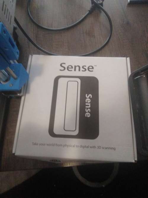 3D REPRAP PRINTER WITH 3D SENSE HAND SCANNER AND FILAMENTS