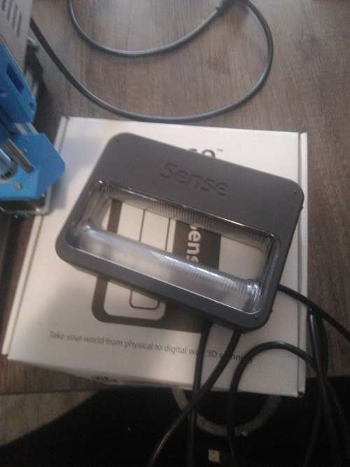 3D REPRAP PRINTER WITH 3D SENSE HAND SCANNER AND FILAMENTS