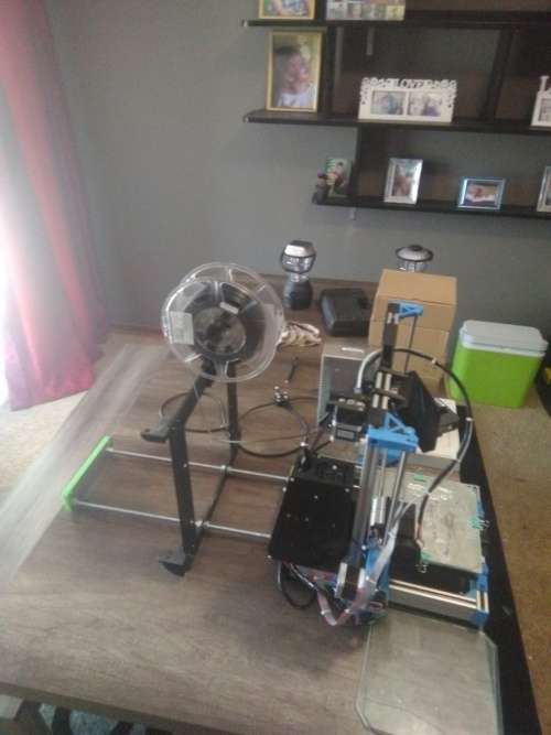 3D REPRAP PRINTER WITH 3D SENSE HAND SCANNER AND FILAMENTS