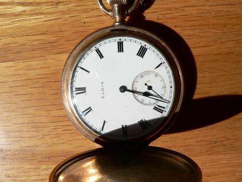 1894  Elgin pocket watch working