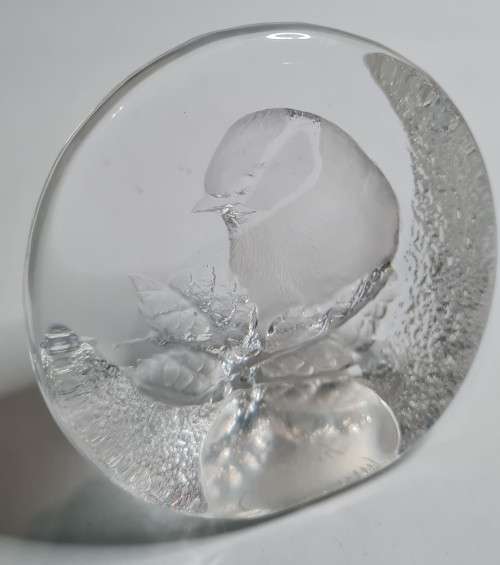 Mats Jonasson glass ornament