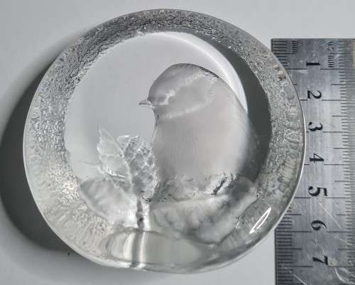 Mats Jonasson glass ornament