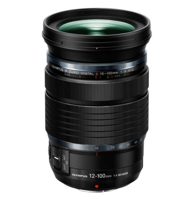 Olympus M.Zuiko Digital ED 12-100mm f/4 IS PRO Lens. In original box.