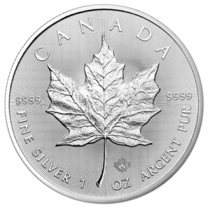 1 oz Canadian Silver Maple Leaf * 20