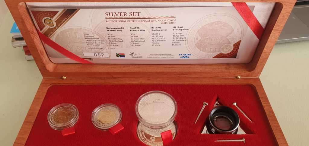 SA Mint 2015 The Coinage of Griqua Town Bicentenary Set