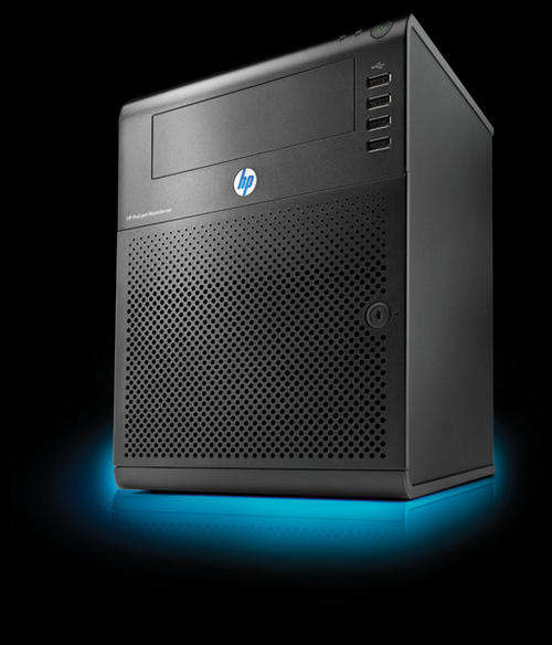 HP ProLiant N40L MicroServer (633724-421)with AMD Dual Core CPU,2GB DDR3 MEM, 250GB HDD