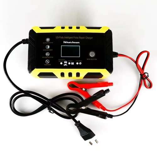 12V 6A Intelligent Pulse Repair Battery Charger