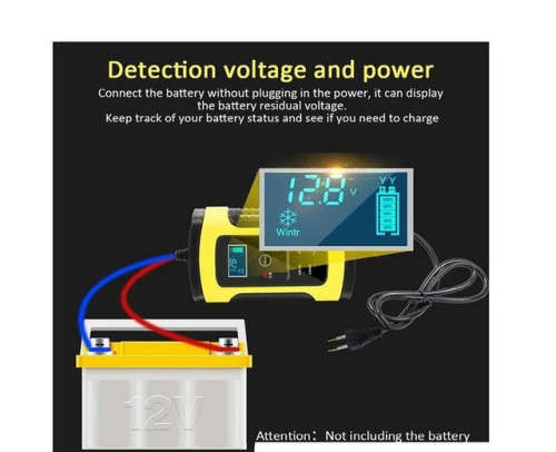 12V Pulse Repair LCD Battery Charger for Car Motorcycle Lead Acid  LOW SHIPPING FEES!!!