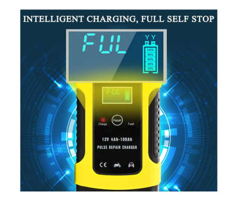 12V Pulse Repair LCD Battery Charger for Car Motorcycle Lead Acid  LOW SHIPPING FEES!!!