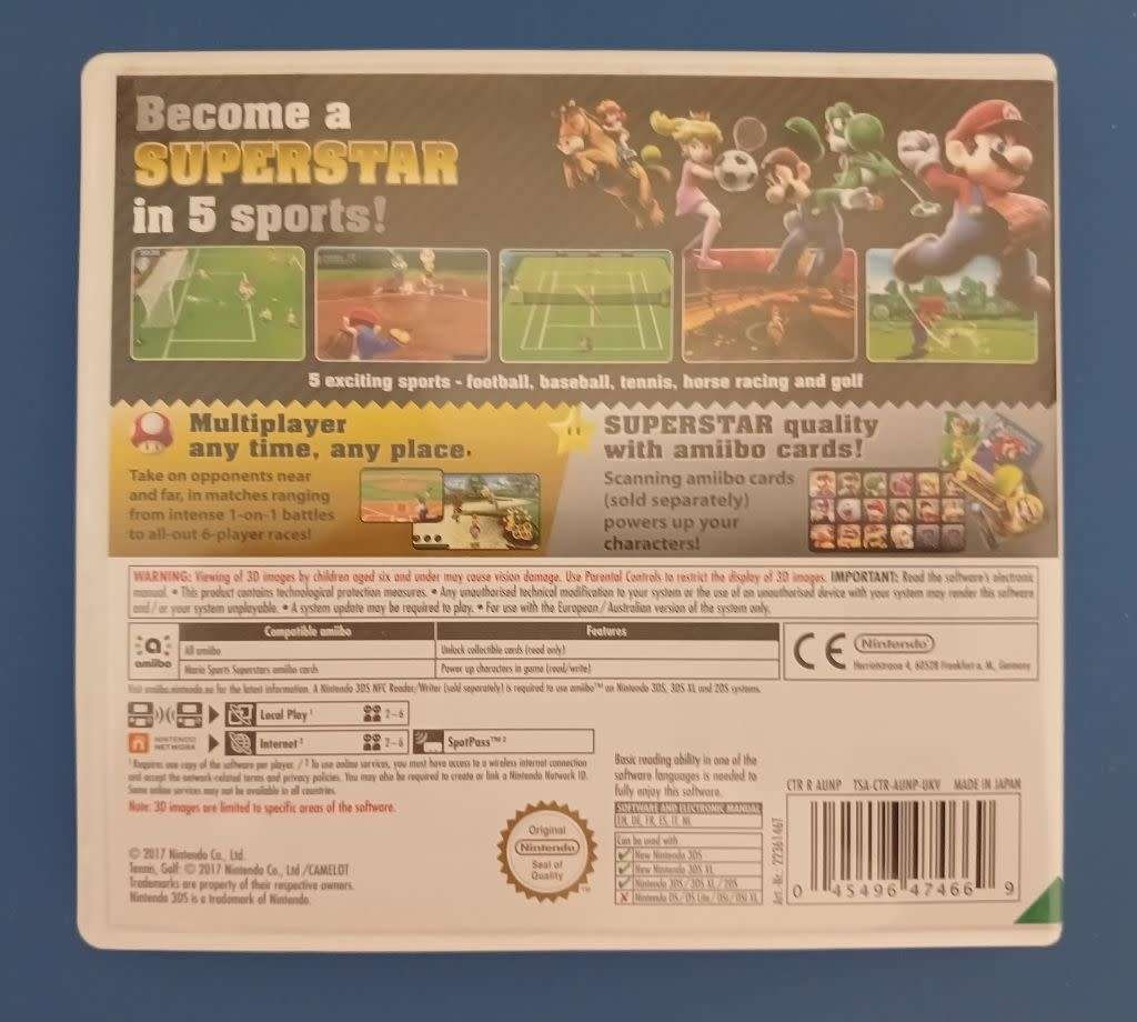 Mario Sports - Superstars - Nintendo 3DS
