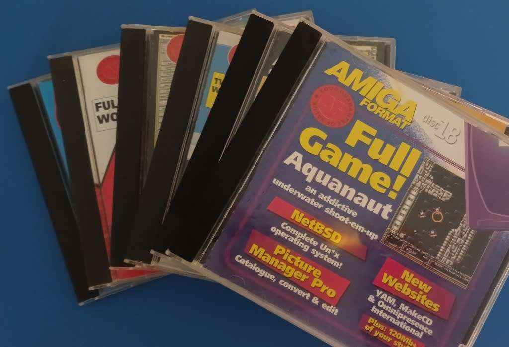 Amiga Format Cover Disc Collection for the Commodore Amiga
