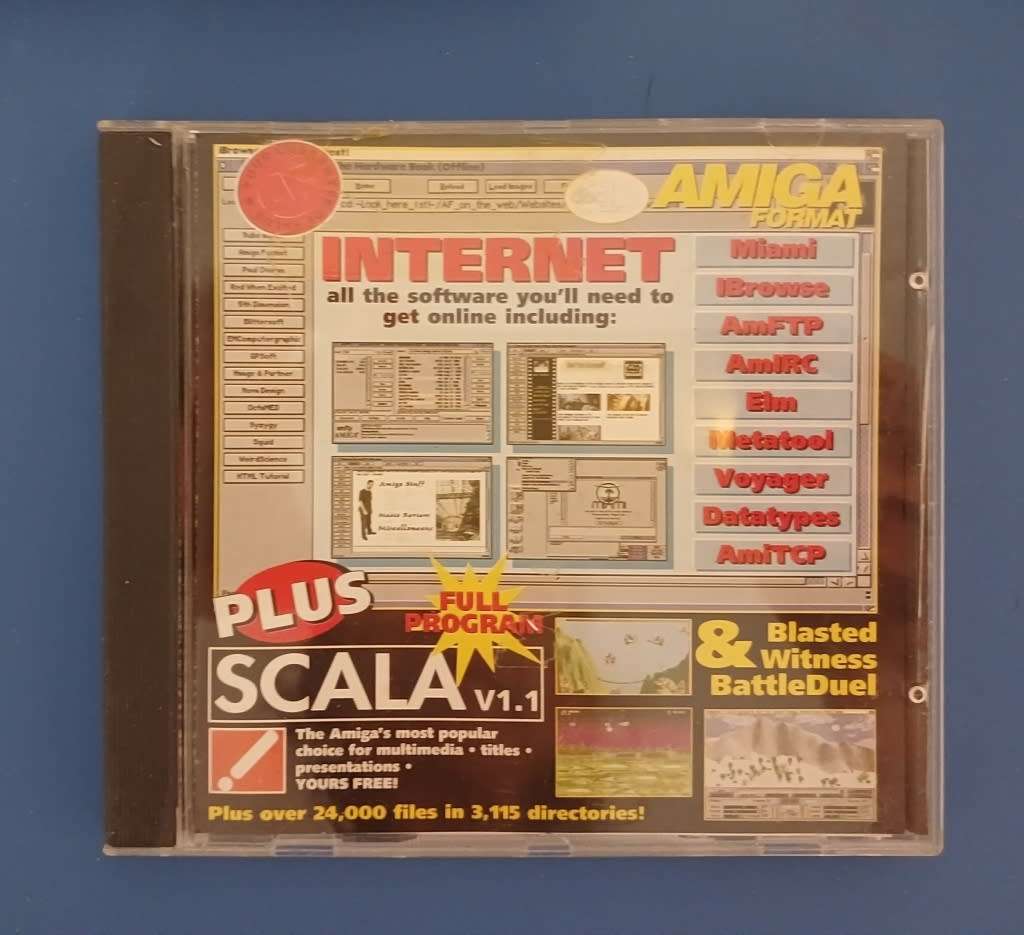 Amiga Format Cover Disc Collection for the Commodore Amiga