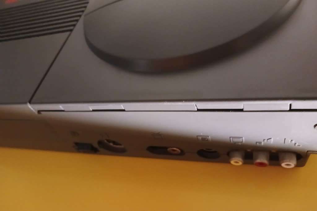 Commodore Amiga CD 32 console with Games