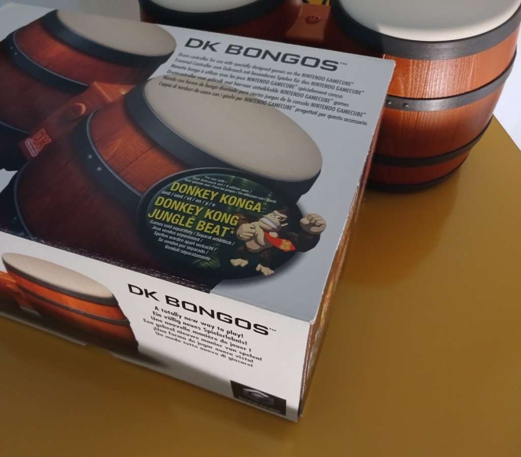 Donkey Konga with Bongos Controller for the Nintendo GameCube